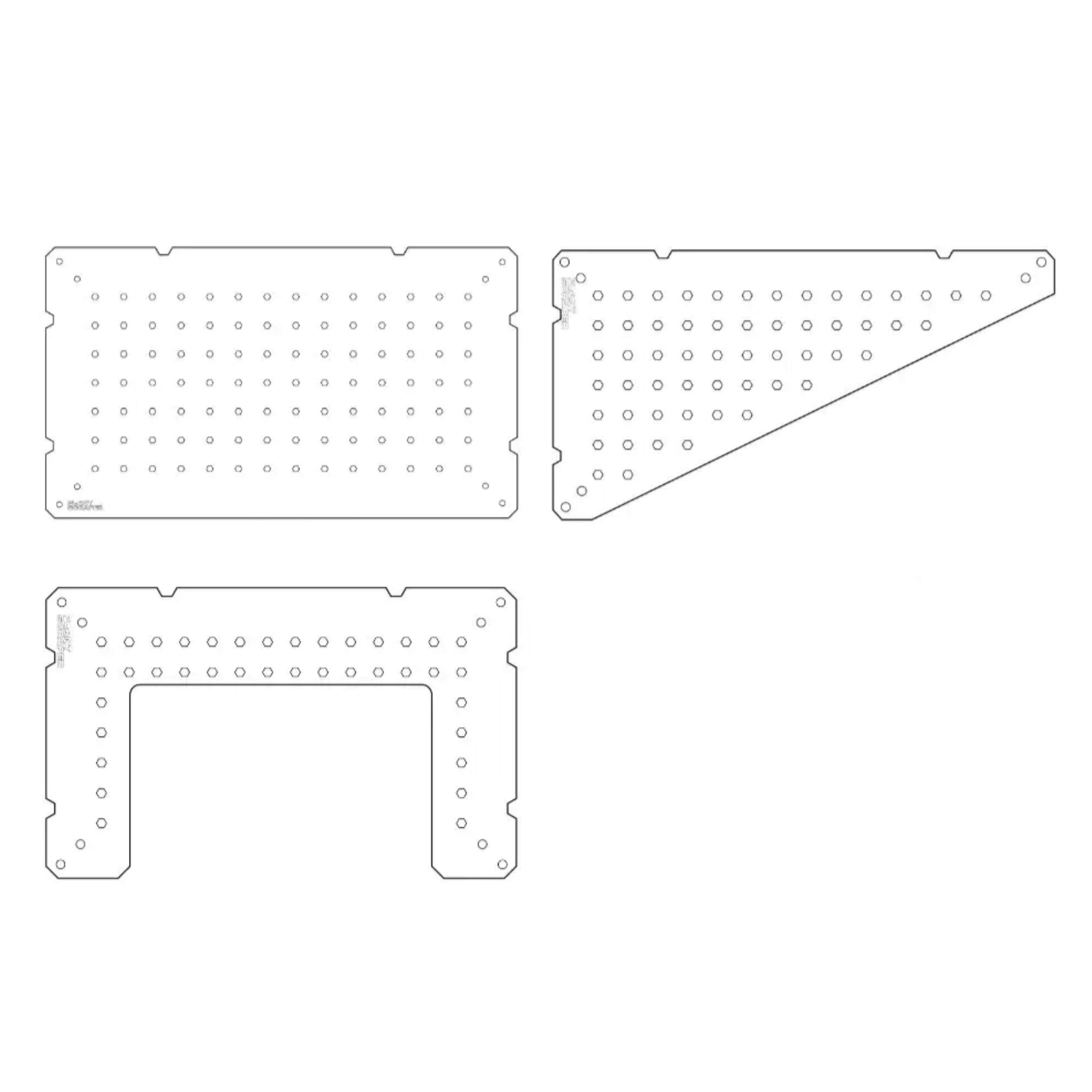 Acrylic shelves for IKEA Milsbo 5