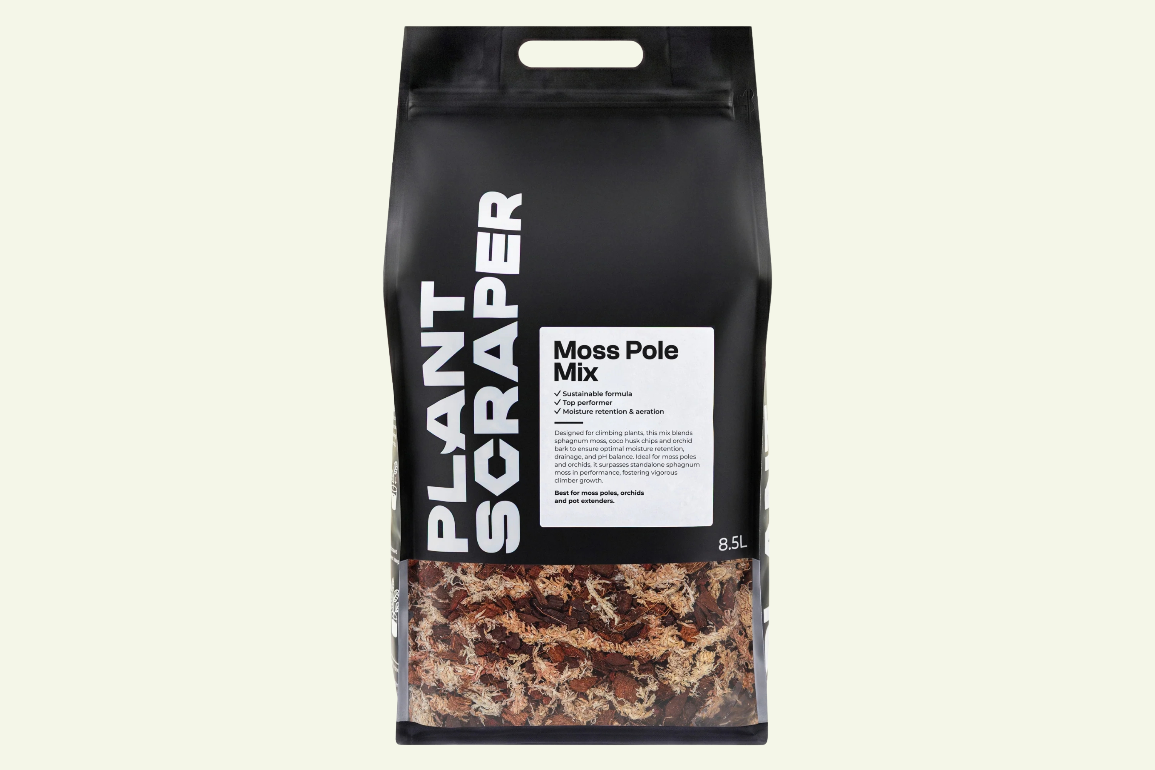 Moss pole filling mix - 8.5 L