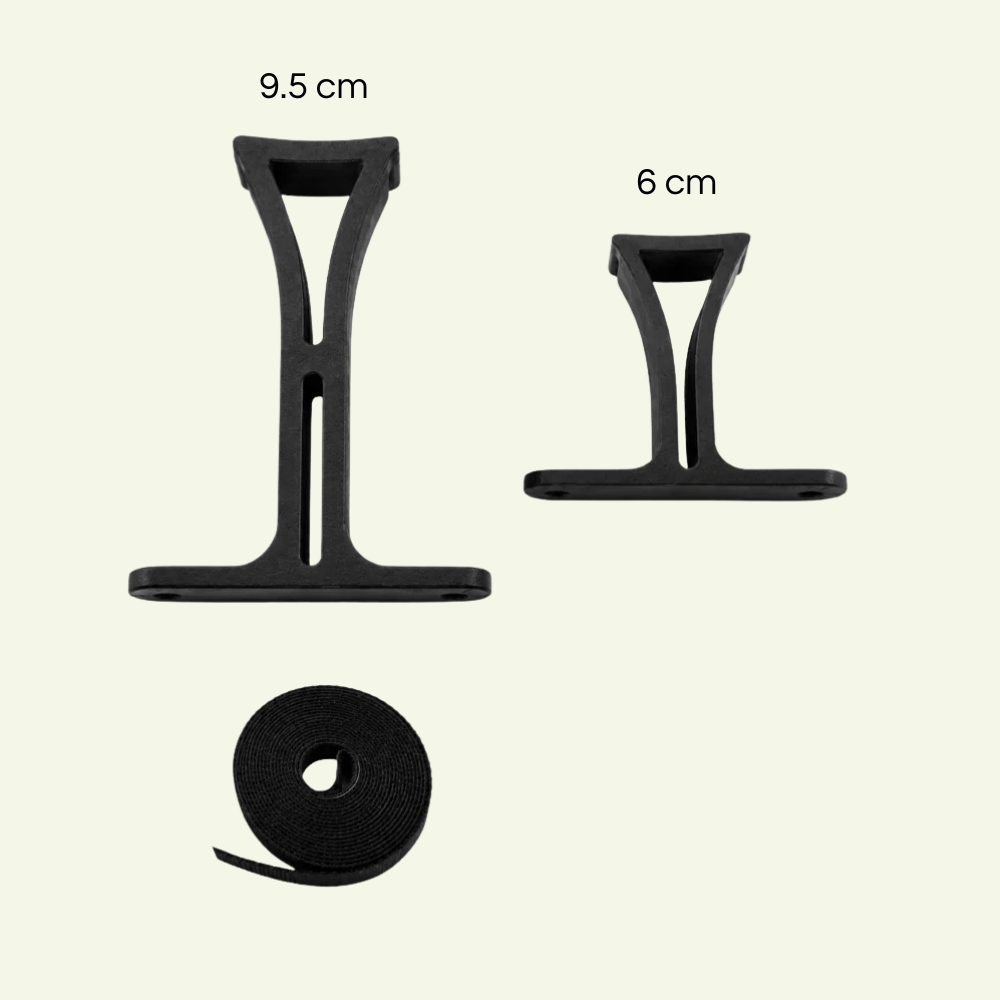 Wall anchor for classic and front-opening moss poles 4